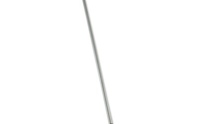 Snap-On Fiberglass Dust Mop Handle, 1″ dia x 60″, Gray/Black