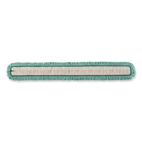 Hygen Dust Mop Heads With Fringe, Green, 48", Microfiber - Image 3