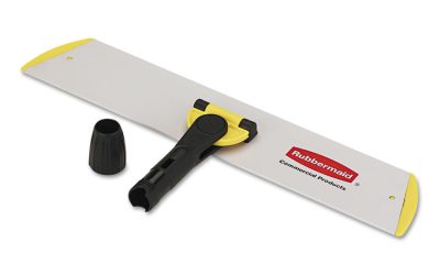 HYGEN Quick Connect S-S Frame, Wet/Dry Mop 17.19w x 3d, Aluminum, Yellow