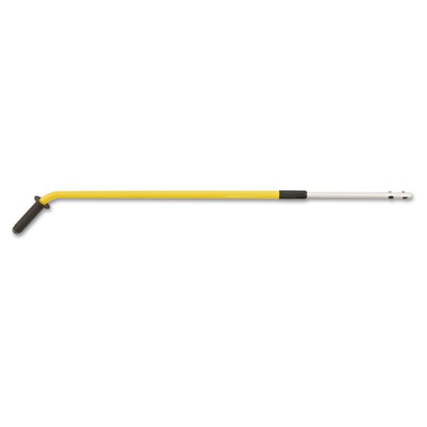 HYGEN 48-72" Quick-Connect Ergo Adjustable Handle, Black/Yellow - Image 3
