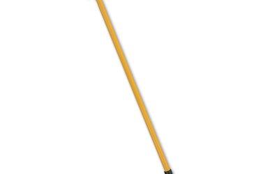 HYGEN 48-72″ Quick-Connect Ergo Adjustable Handle, Black/Yellow