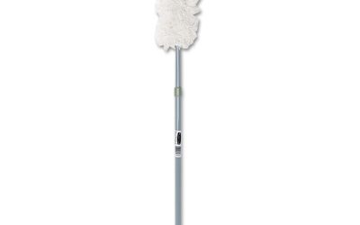 Hiduster Overhead Duster With Straight Launderable Head, 51″ Extension Handle