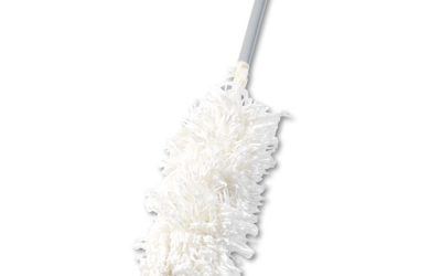 Hiduster Dusting Tool With Angled Launderable Head, 51″ Extension Handle