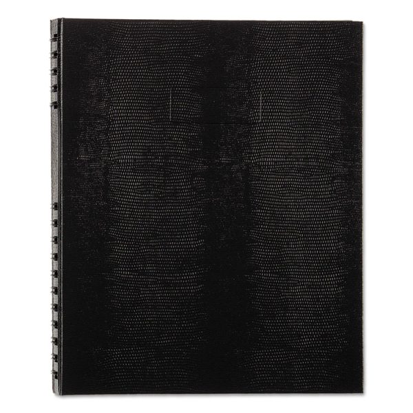 NotePro Notebook, 1-Subject, Medium/College Rule, Black Cover, (150) 11 x 8.5 Sheets