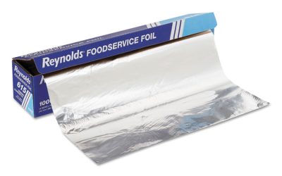 Standard Aluminum Foil Roll, 18″ X 1,000 Ft, Silver