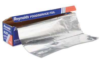 Heavy Duty Aluminum Foil Roll, 18″ X 1,000 Ft, Silver