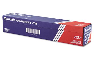 Heavy Duty Aluminum Foil Roll, 24″ X 1,000 Ft, Silver