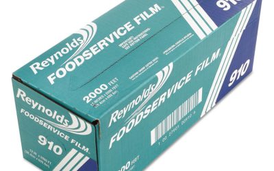 Metro Light-Duty Film With Cutter Box, 12″ X 2,000 Ft, Roll