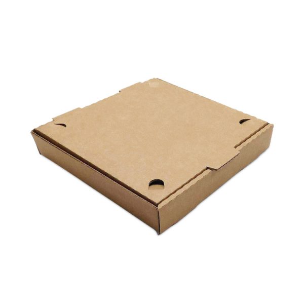 Pizza Boxes, 12 x 12 x 2, Kraft, Paper, 50/Pack - Image 4