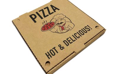 Pizza Boxes, 12 x 12 x 2, Kraft, Paper, 50/Pack