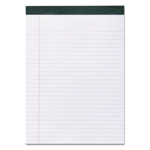Recycled Legal Pad, Wide/legal Rule, 40 White 8.5 X 11 Sheets, Dozen - Image 2