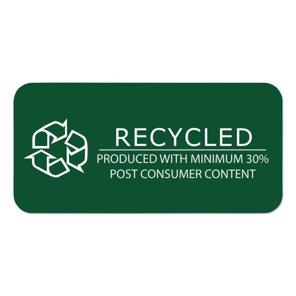 Recycled Legal Pad, Wide/legal Rule, 40 White 8.5 X 11 Sheets, Dozen - Image 6