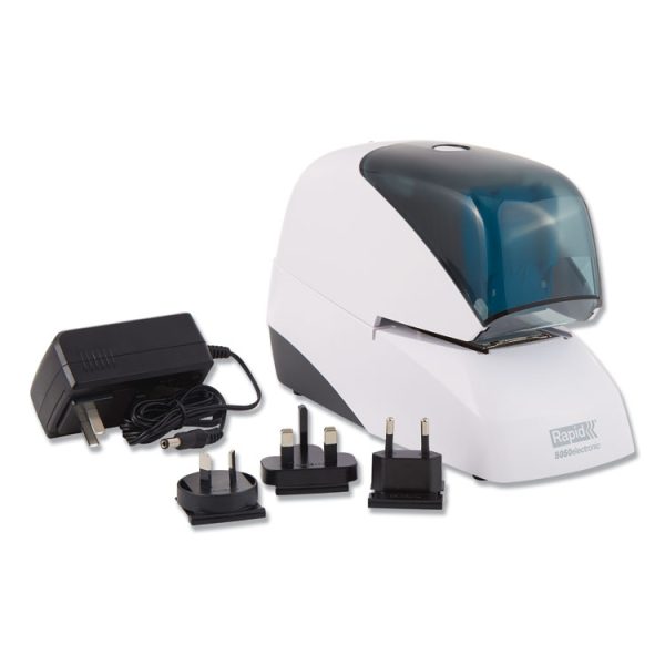 5050e Professional Electric Stapler, 60-Sheet Capacity, White - Image 10
