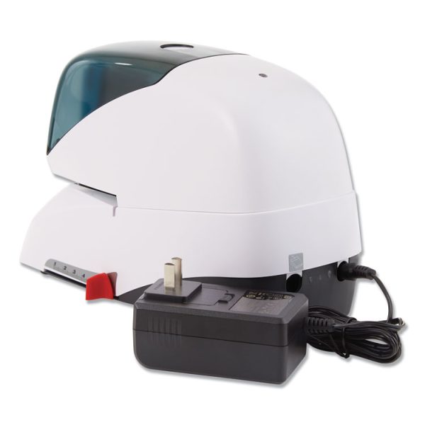 5050e Professional Electric Stapler, 60-Sheet Capacity, White - Image 9