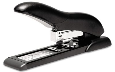 Hd80 Personal Heavy Duty Stapler, 80-Sheet Capacity, Black