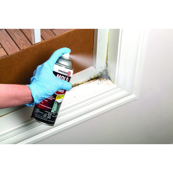 Mold Blocking Primer Spray, Interior/Exterior, Flat White, 13 oz Aerosol Can, 6/Carton - Image 3