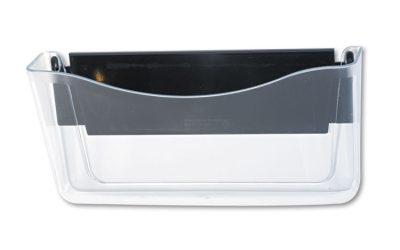 Unbreakable Magnetic Wall File, A4/Letter Size, 13.75″ x 3″ x 6.63″, Clear