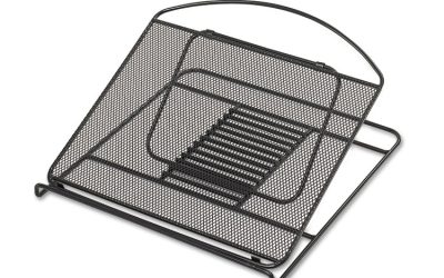 Onyx Mesh Laptop Stand, 12.25″ X 12.25″ X 2″, Black