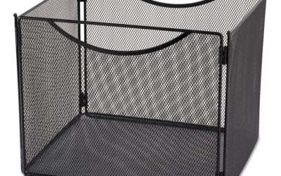 Onyx Desktop Box File, Letter Files, 12.5″ X 11″ X 10″, Black