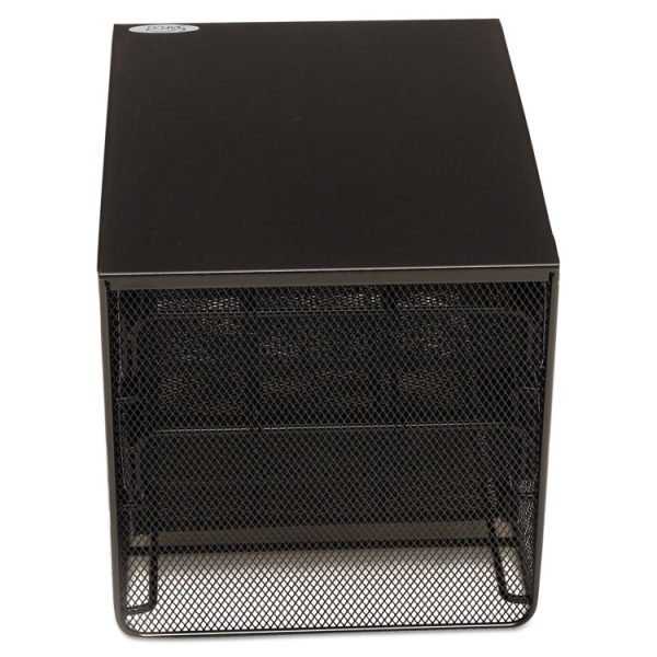 3 Drawer Hospitality Organizer, 7 Compartments, 11.5 x 8.25 x 8.25, Black - Image 9