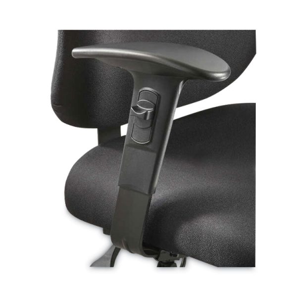 Alday Intensive-Use Chair, Supports Up To 500 Lb, 17.5" To 20" Seat Height, Black - Image 4