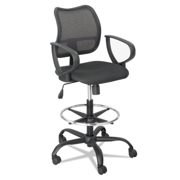 Optional Loop Arm Kit for Mesh Extended Height Chairs for Safco Vue Mesh Extended-Height Chairs, Black, 2/Set - Image 4