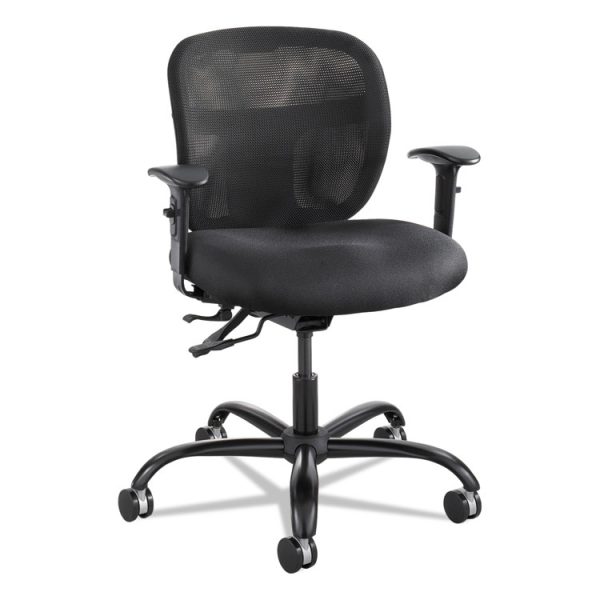 Vue Intensive-Use Mesh Task Chair, Supports Up To 500 Lb, 18.5" To 21" Seat Height, Black - Image 3