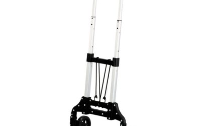 Stow And Go Cart, 110 Lb Capacity, 15.25 X 16 X 39, Aluminum