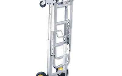 HideAway Convertible Truck, 250 lb to 400 lb Capacity, 15.5 x 43 x 36, Aluminum