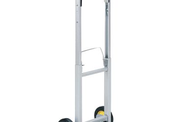 HideAway Aluminum Hand Truck, 250 lb Capacity, 15.5 x 16.5 x 43.5, Aluminum