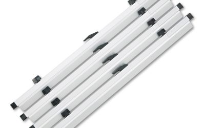 Sheet File Hanging Clamps, 100 Sheets Per Clamp, 24″ Length, 6/Carton