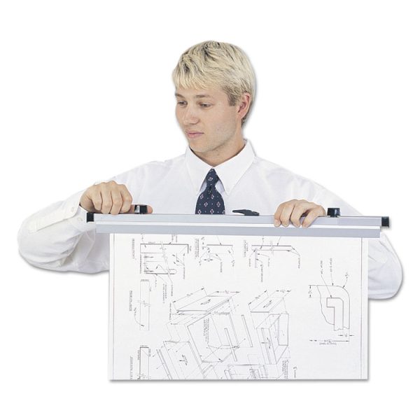 Sheet File Hanging Clamps, 100 Sheets Per Clamp, 30" Length, 6/Carton - Image 3