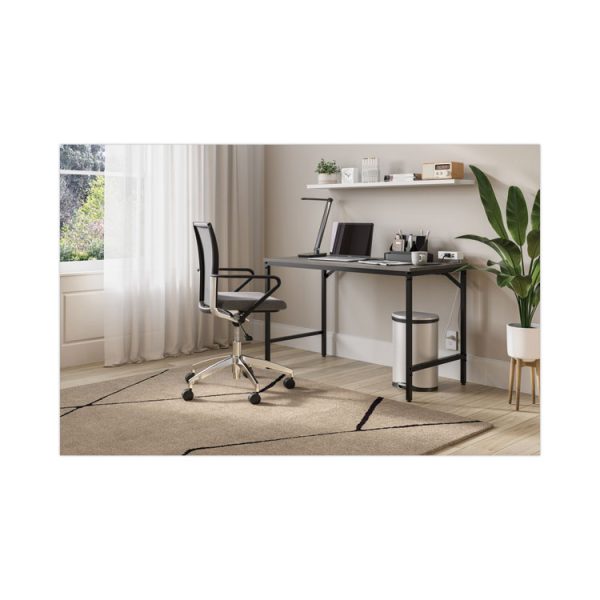 Simple Work Desk, 45.5" X 23.5" X 29.5", Gray - Image 8