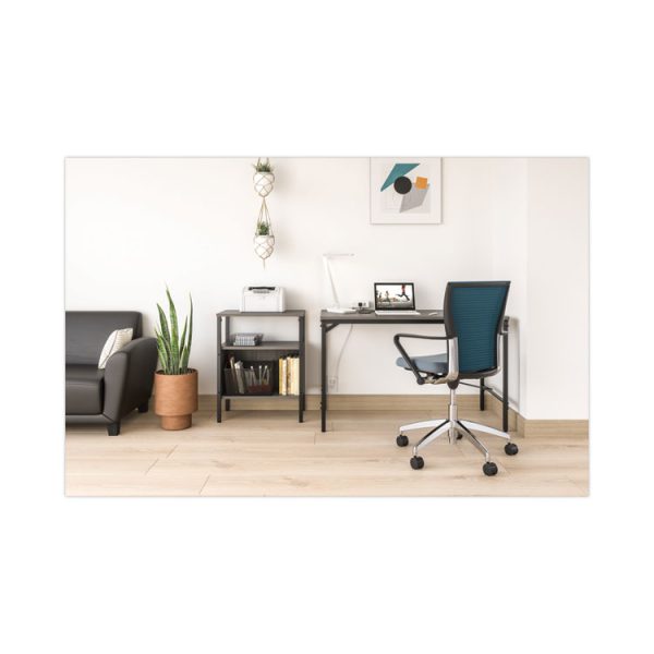 Simple Work Desk, 45.5" X 23.5" X 29.5", Gray - Image 5
