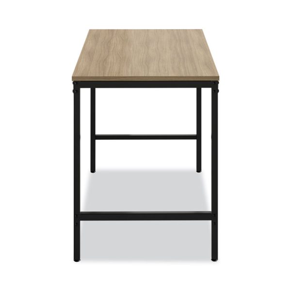 Simple Work Desk, 45.5" X 23.5" X 29.5", Walnut - Image 3