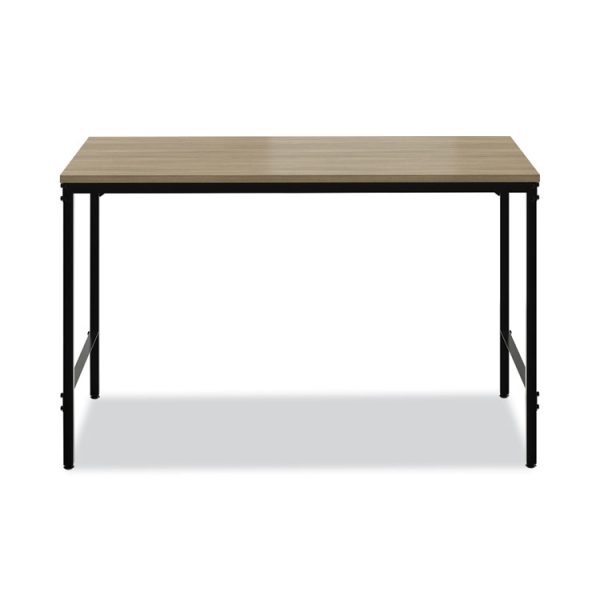 Simple Work Desk, 45.5" X 23.5" X 29.5", Walnut