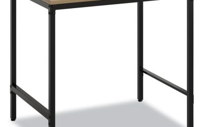 Simple Study Desk, 30.5″ X 23.2″ X 29.5″, Walnut