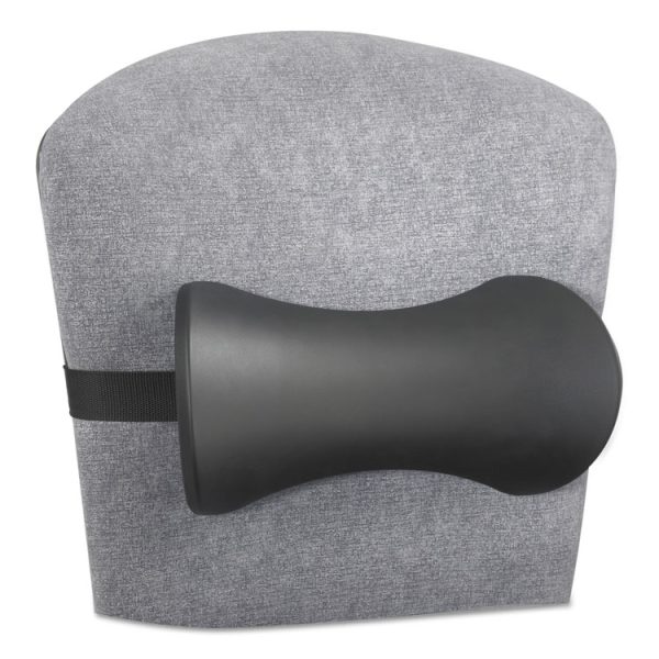 Lumbar Support Memory Foam Backrest, 14.5 X 3.75 X 6.75, Black - Image 3