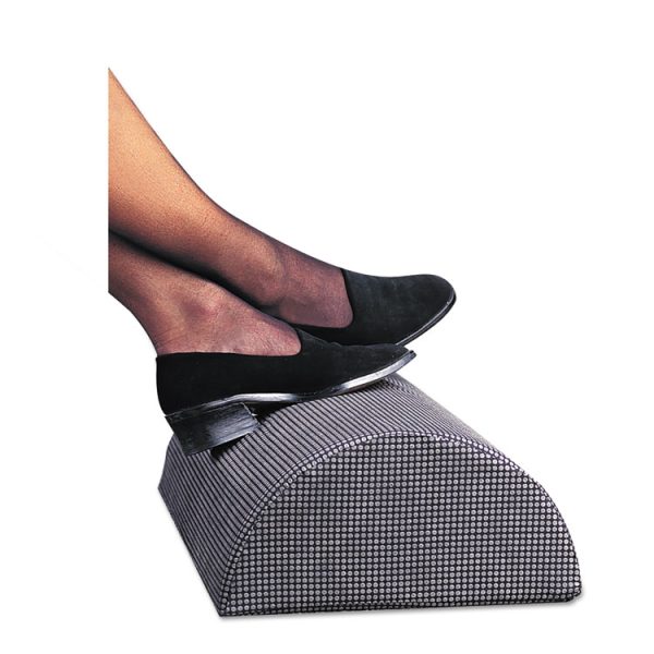 Half-Cylinder Padded Foot Cushion, 17.5w X 11.5d X 6.25h, Black - Image 2