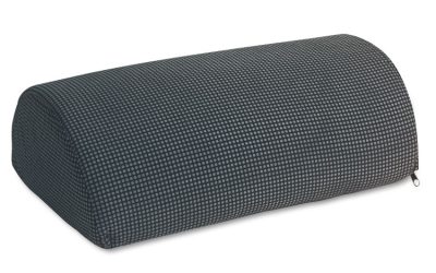 Half-Cylinder Padded Foot Cushion, 17.5w X 11.5d X 6.25h, Black