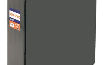 Nonstick D-Ring View Binder, 3 Rings, 5″ Capacity, 11 X 8.5, Black