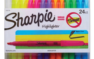 Pocket Style Highlighters, Assorted Ink Colors, Chisel Tip, Assorted Barrel Colors, 24/pack