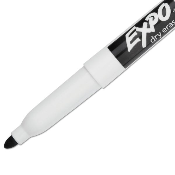 Low-Odor Dry-Erase Marker Value Pack, Fine Bullet Tip, Black, 36/box - Image 4