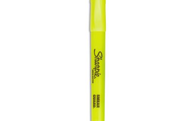 Pocket Style Highlighter Value Pack, Yellow Ink, Chisel Tip, Yellow Barrel, 36/pack