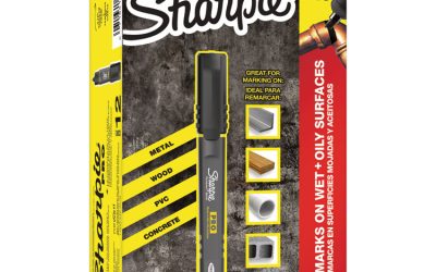 Pro Permanent Marker, Fine Bullet Tip, Black, Dozen