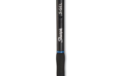 S-Gel High-Performance Gel Pen, Retractable, Bold 1 Mm, Blue Ink, Black Barrel, 36/pack