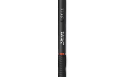 S-Gel High-Performance Gel Pen, Retractable, Medium 0.7 Mm, Red Ink, Black Barrel, Dozen