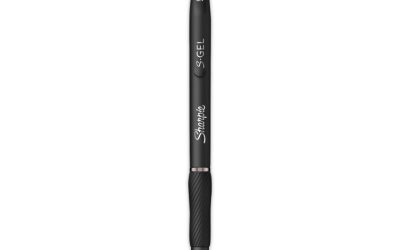 S-Gel High-Performance Gel Pen, Retractable, Medium 0.7 Mm, Blue Ink, Black Barrel, 36/pack