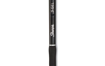 S-Gel High-Performance Gel Pen, Retractable, Bold 1 Mm, Black Ink, Black Barrel, 36/pack