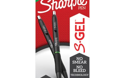 S-Gel High-Performance Gel Pen, Retractable, Medium 0.7 Mm, Green Ink, Black Barrel, Dozen
